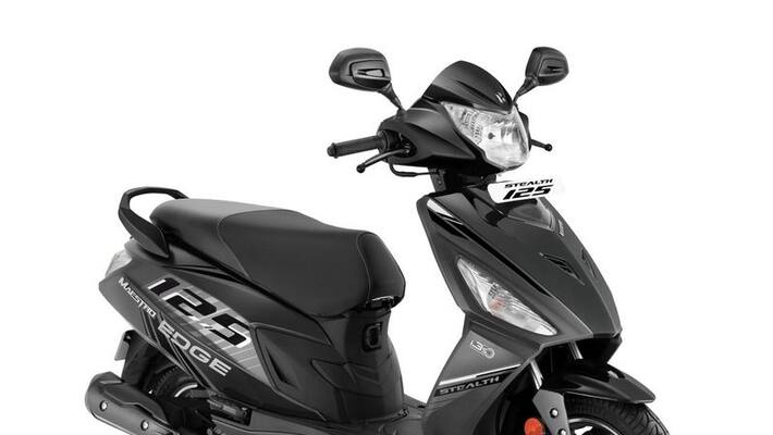 Hero Motorcorp launches maestro edge 125 stealth edition scooter in india ckm Hero Motorcorp launches maestro edge 125 stealth edition scooter in india ckm