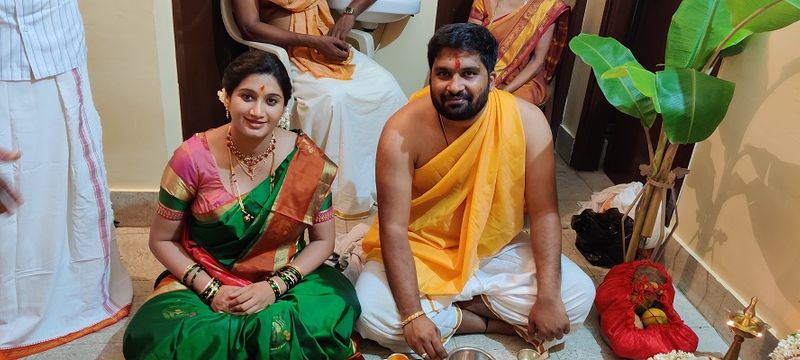 Kannada director Pawan Wadeyar wife north Karnataka style baby shower vcs