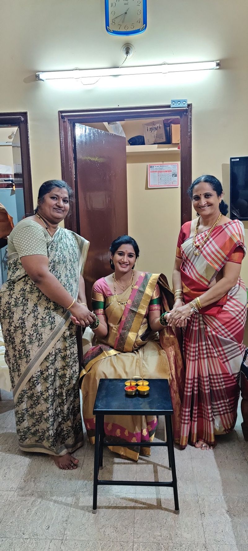 Kannada director Pawan Wadeyar wife north Karnataka style baby shower vcs