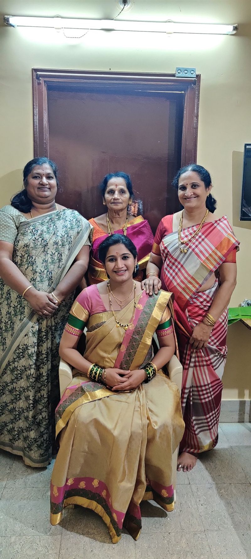 Kannada director Pawan Wadeyar wife north Karnataka style baby shower vcs