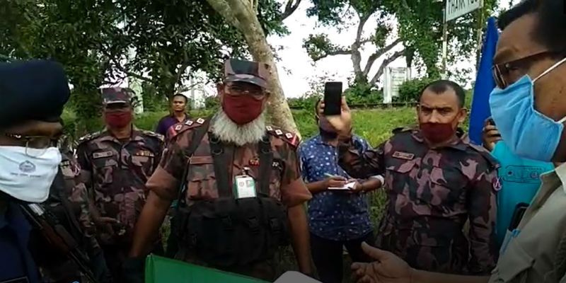 Bangladesh citizen body returned by BSF at Nadia ASB