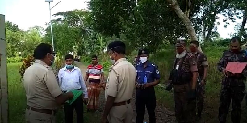 Bangladesh citizen body returned by BSF at Nadia ASB
