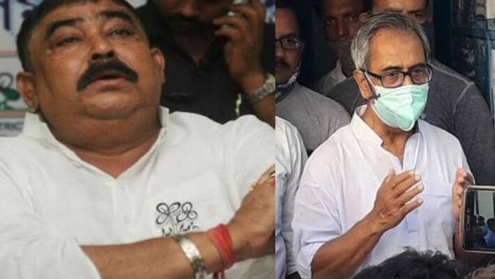 TMC leader Anubrata Mandal attacks Agricultura Minister Ashis Banerjee BTG TMC leader Anubrata Mandal attacks Agricultura Minister Ashis Banerjee BTG