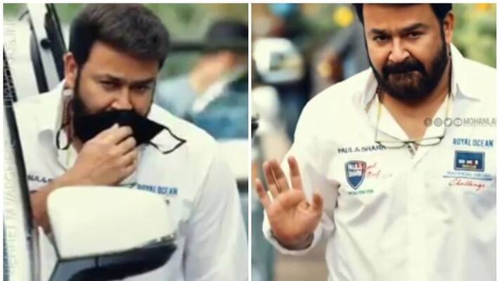 Mohanlal mass entry for Drishyam Mohanlal mass entry for Drishyam