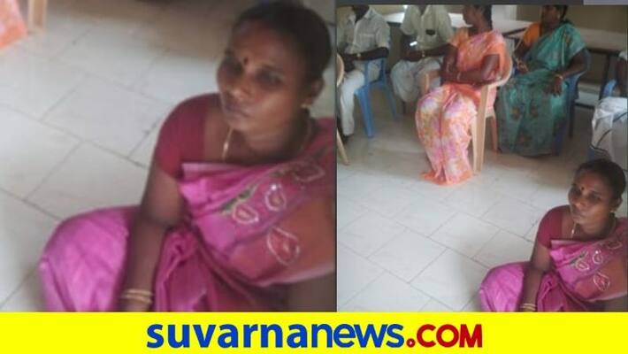 Due To Caste Woman Panchayat Leader Made To Sit On Floor For Meeting pod Due To Caste Woman Panchayat Leader Made To Sit On Floor For Meeting pod