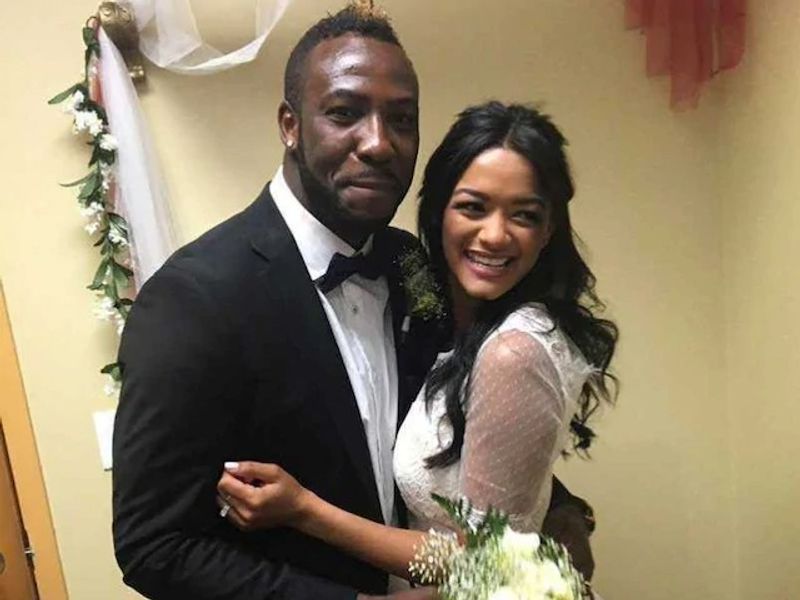 IPL 2020 Andre Russells wife responds to troll on husbands form