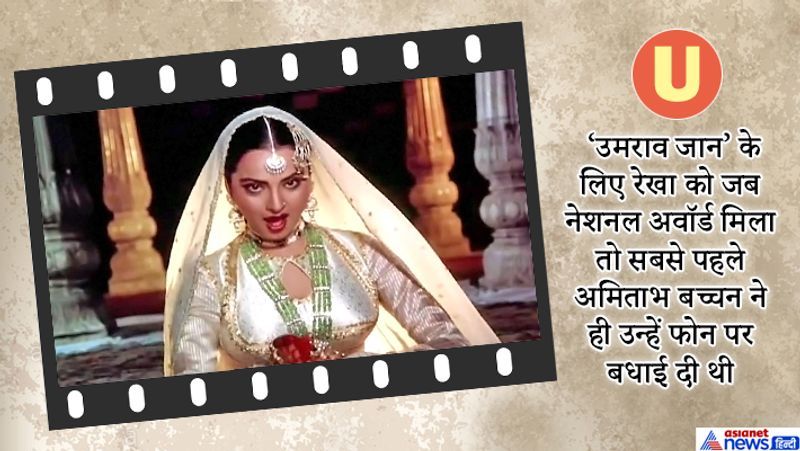 रेखा को अमिताभ बच्चन जया से मुलाकात होने से काफी पहले से जानते थे।