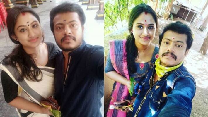 malayalam serial actress swathy nithyanand shared her new photos with husband pratheesh malayalam serial actress swathy nithyanand shared her new photos with husband pratheesh