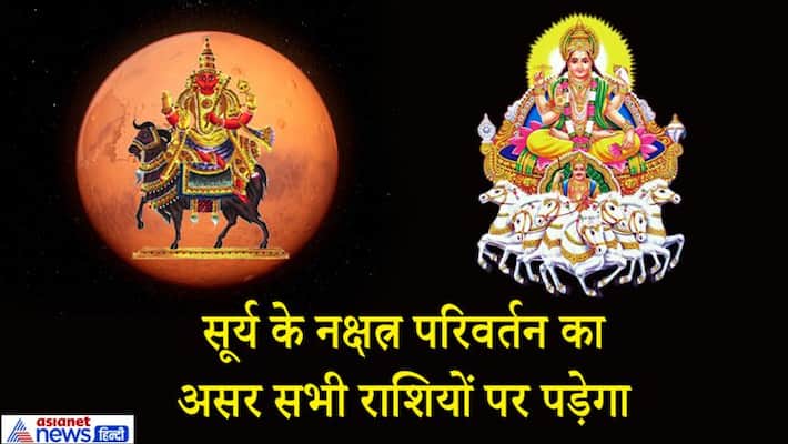 Sun will be in Mangal Nakshatra till 24th October, Know it's effect on your zodiac sign KPI Sun will be in Mangal Nakshatra till 24th October, Know it's effect on your zodiac sign KPI