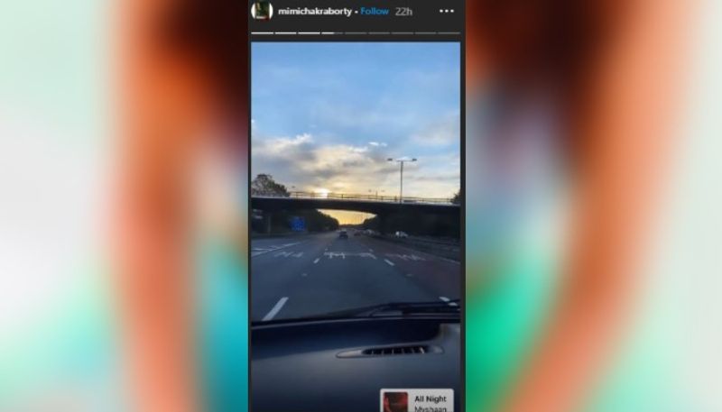 Mimi Chakraborty takes a long drive in between shoot in London ADB