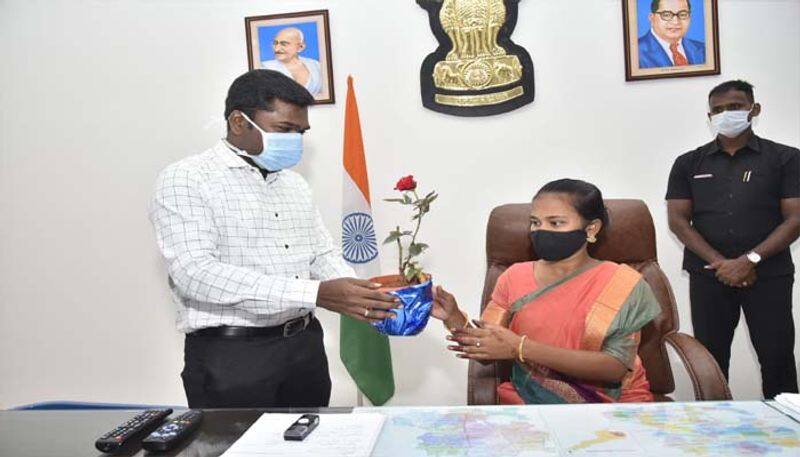 College Girl to take charge as Ananthapur Collector for a day