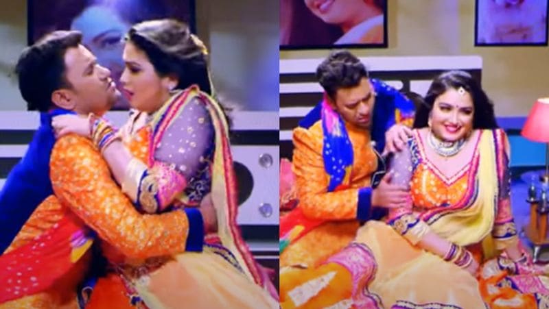 'कटोरे कटोरे'
निरहुआ और आम्रपाली का सबसे अश्लील गानों में नंबर वन पर 'कटोरे-कटोरे' (Katore Katore) आता है। उनका ये सॉन्ग फिल्म 'सिपाही' (Sipahi) का है। 