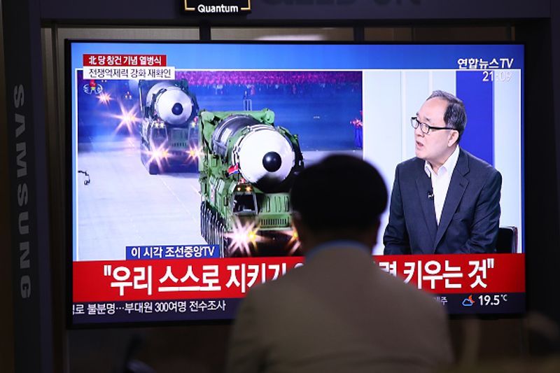 North Korea unveils monster new intercontinental ballistic missile at parade