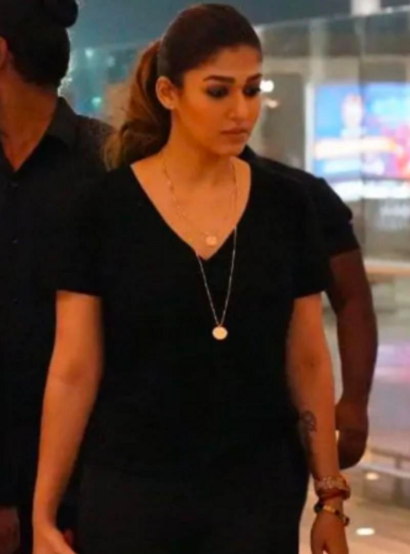 South celebrities chose BLACK outfits as their go to airport look dpl