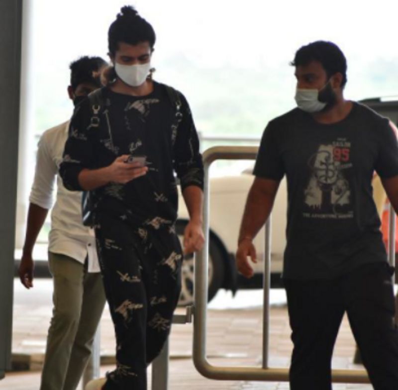 South celebrities chose BLACK outfits as their go to airport look dpl