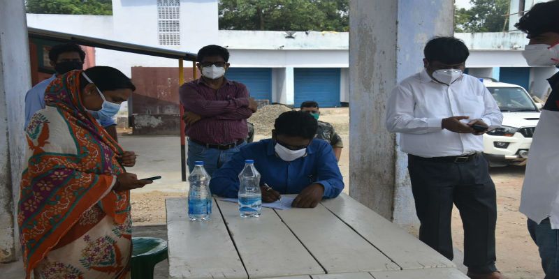 During Coronavirus rapid test start at Purulia ASB