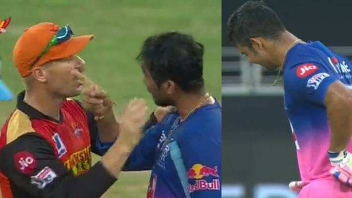 IPL2020 Best moment of RR vs SRH match Riyan Parag dance after winning six IPL2020 Best moment of RR vs SRH match Riyan Parag dance after winning six