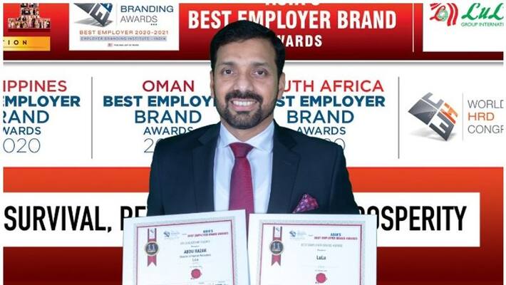 lulu group bags two prestigious awards at world hrd congress 2020 lulu group bags two prestigious awards at world hrd congress 2020