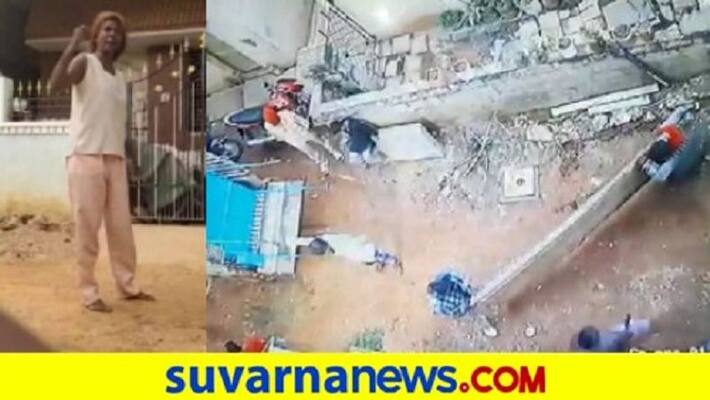 Rowdy lady in Bengaluru Uproar caught in CCTV mah Rowdy lady in Bengaluru Uproar caught in CCTV mah