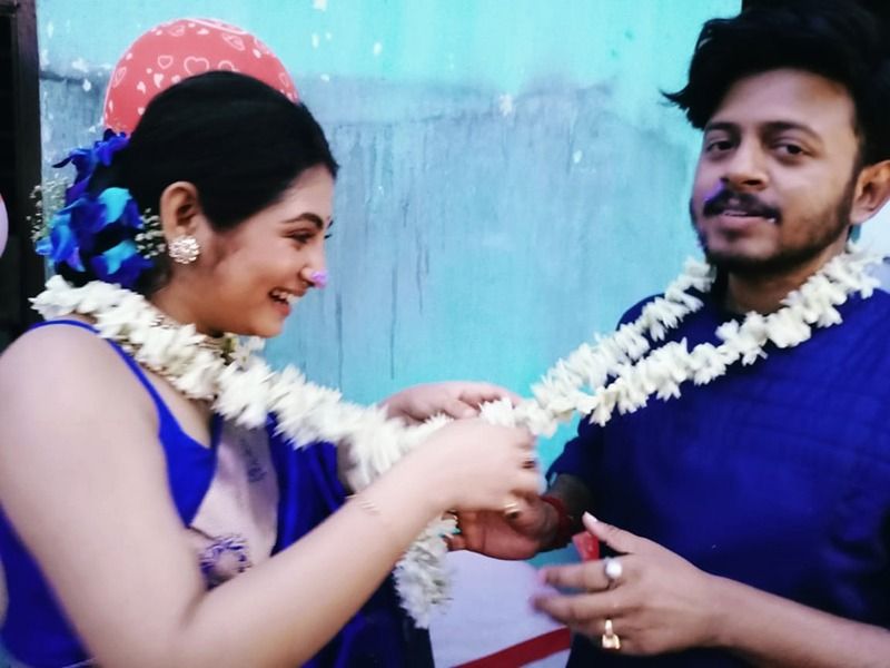 Krishnakali actress tiyasha roy celebrates 3rd marriage Anniversary with Suban photos goes viral BRD