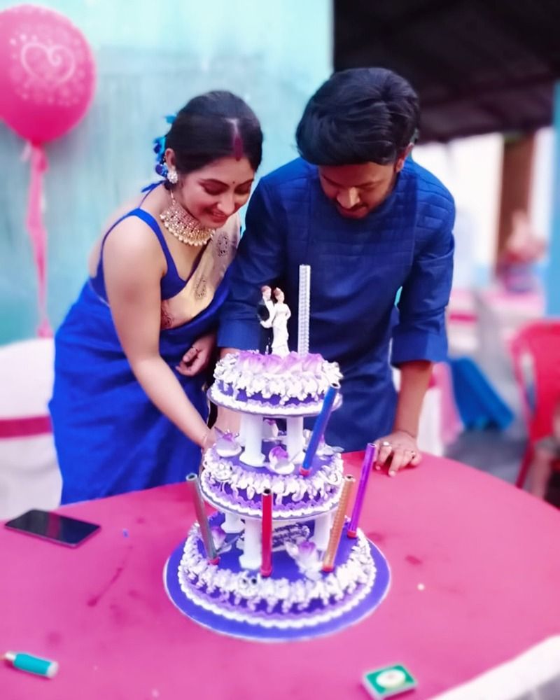 Krishnakali actress tiyasha roy celebrates 3rd marriage Anniversary with Suban photos goes viral BRD