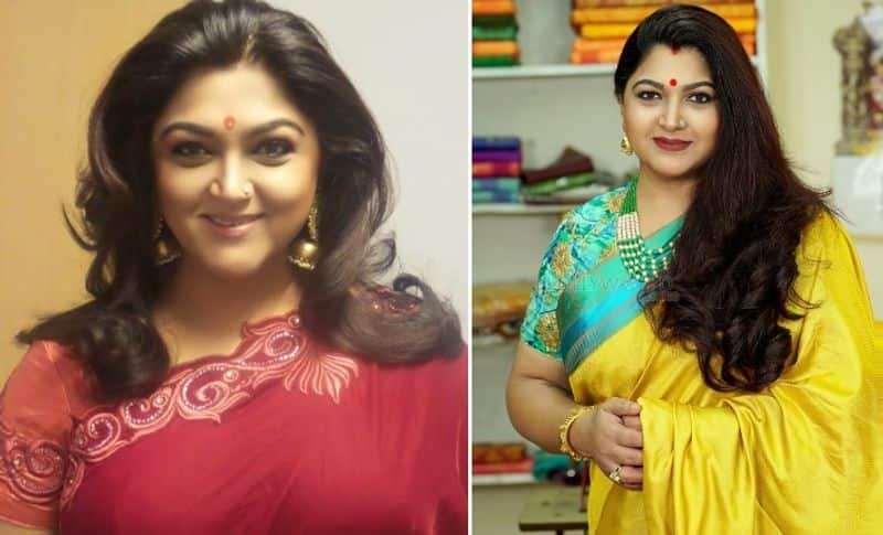 kushboo was seen by the volunteers as a glamorous actress..ks alagiri