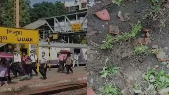 Mob vandalise at Lilual station for not allowing them to travel in Special train BTG Mob vandalise at Lilual station for not allowing them to travel in Special train BTG