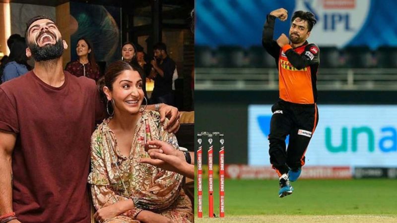 This is the reason why Google search shows SRH Spinner Rashid Khan wife is Anushka Sharma kvn