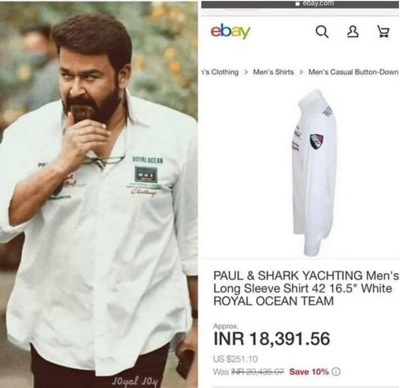 Artist Mohanlal share his photo