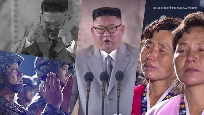 Kim Jong Un wipes away tears during rare apology to nation Kim Jong Un wipes away tears during rare apology to nation