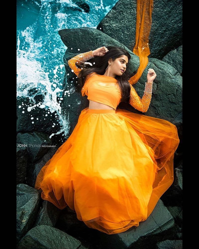 96 Actress Gouri G. Kishan Latest Glamour Photo shoot