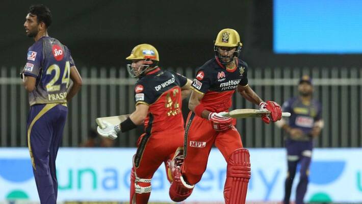 IPL 2020 AB de Villiers help rcb to set 195 run target to kkr ckm IPL 2020 AB de Villiers help rcb to set 195 run target to kkr ckm