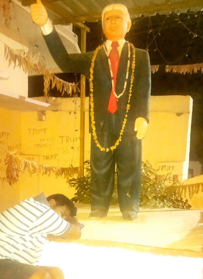 Upset over trump contracting covid his ardent fan dies of cardiac arrest telangana mah
