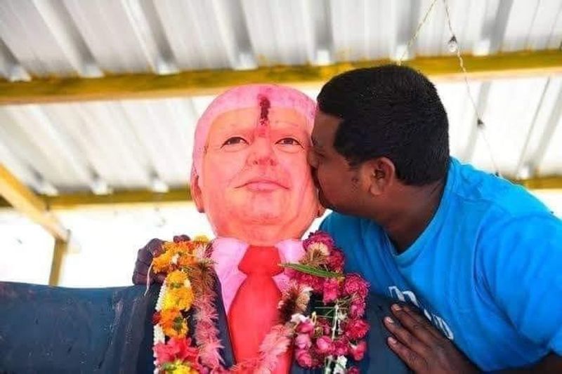 Upset over trump contracting covid his ardent fan dies of cardiac arrest telangana mah