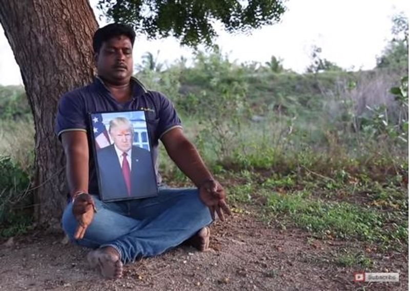 Upset over trump contracting covid his ardent fan dies of cardiac arrest telangana mah