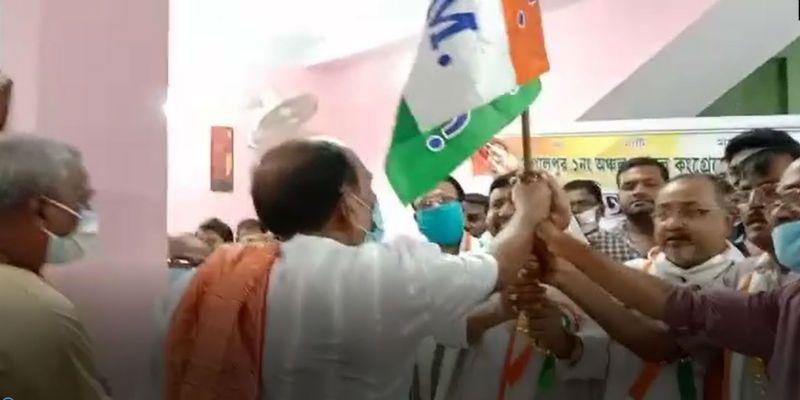 Priests are join TMC to protest on Rajsthan Murder at Haroa ASB