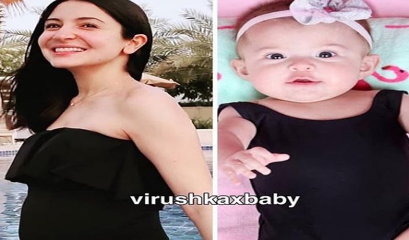 fake photo of virat kohli anushka sharma new pregnancy shoot went viral