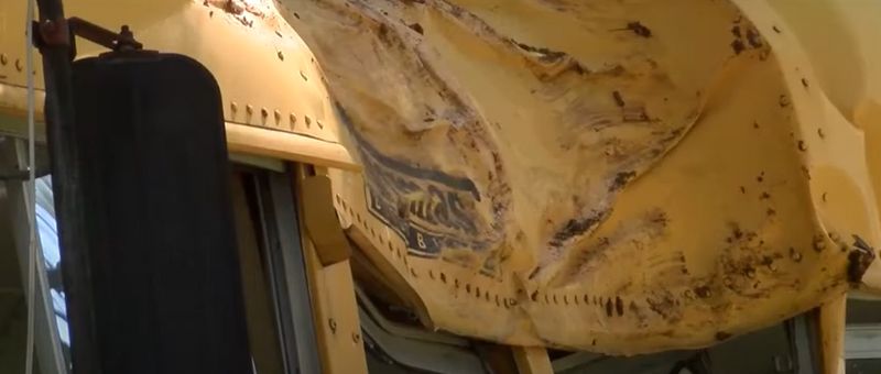 11 year boy stole school bus in Louisiana