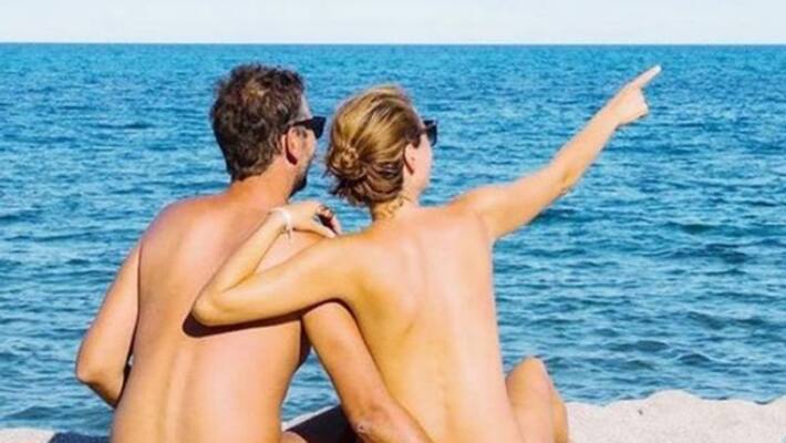 The naturist couple that travels the world naked The naturist couple that travels the world naked