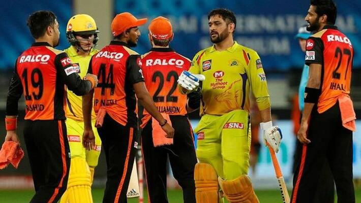 IPL 2020 Chennai Super Kings won the toss against Sunrisers Hyderabad IPL 2020 Chennai Super Kings won the toss against Sunrisers Hyderabad