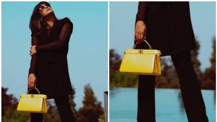 price of this yellow bag in the hands of Priyanka Chopra is shocking price of this yellow bag in the hands of Priyanka Chopra is shocking