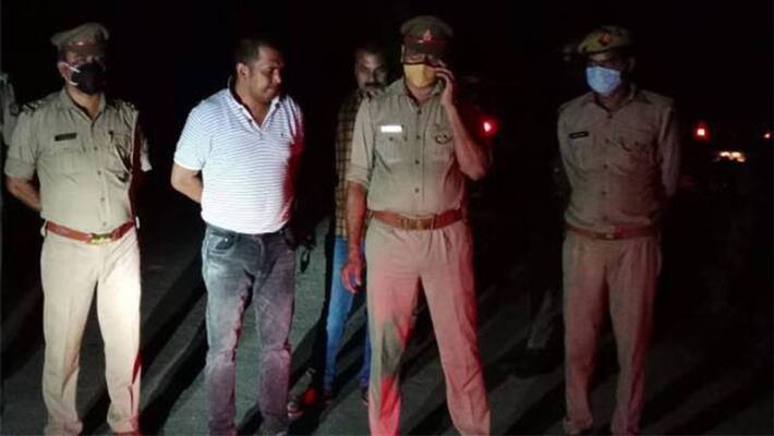 Accused of throwing acid on Dalit sisters accused arrested in police encounter within 24 hours kpl Accused of throwing acid on Dalit sisters accused arrested in police encounter within 24 hours kpl
