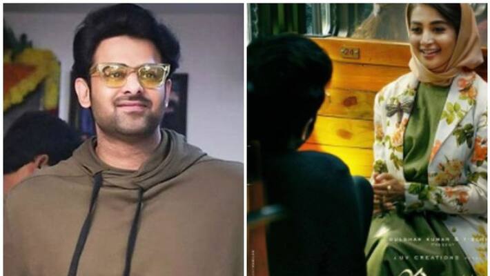 Pooja Hegde gets Radhe Shyam new poster as birthday gift from Prabhas Pooja Hegde gets Radhe Shyam new poster as birthday gift from Prabhas