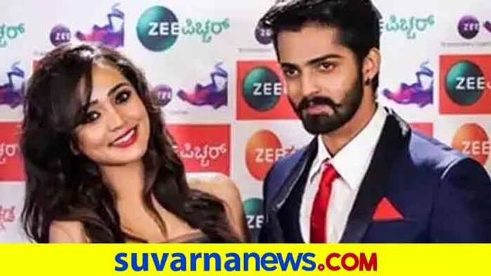 Kannada small screen actress Lucky and Sanjana have good news vcs Kannada small screen actress Lucky and Sanjana have good news vcs