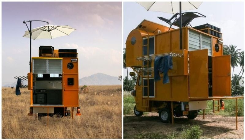 A self contained home built in an auto by tamil architect is so fabulous, photos
