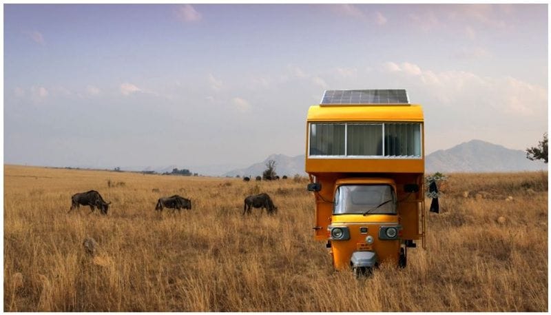 A self contained home built in an auto by tamil architect is so fabulous, photos
