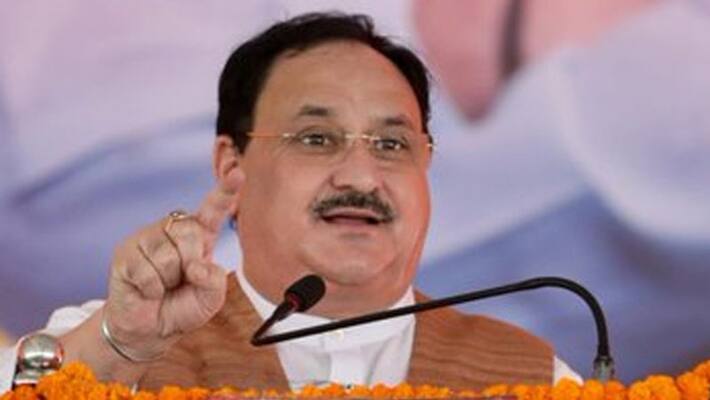 Controversy over on BJP President JP Nadda s rally in Gaya FIR lodged for social distancing Controversy over on BJP President JP Nadda s rally in Gaya FIR lodged for social distancing