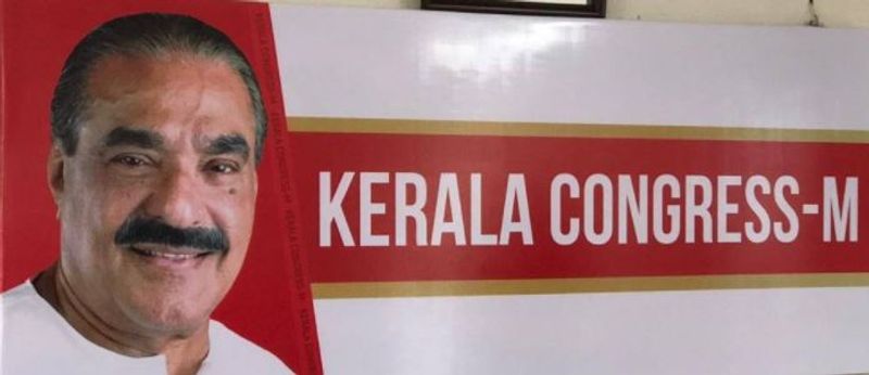 Jose K Mani paint red in party head office