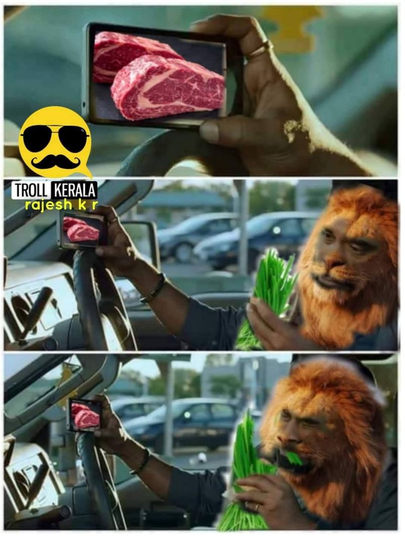 troll on hindu activists oppose serving beef to wild animals in guwahati
