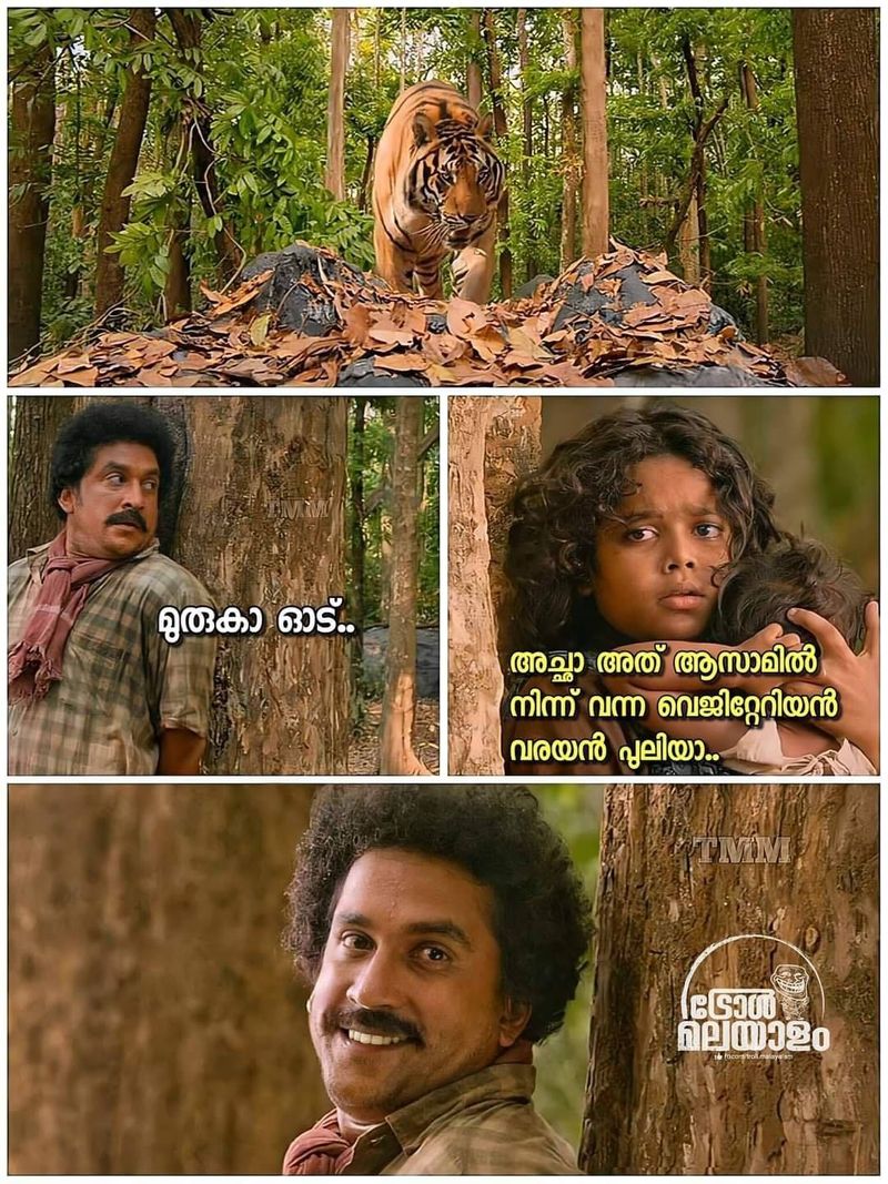 troll on hindu activists oppose serving beef to wild animals in guwahati